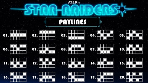 Star Raiders Paylines