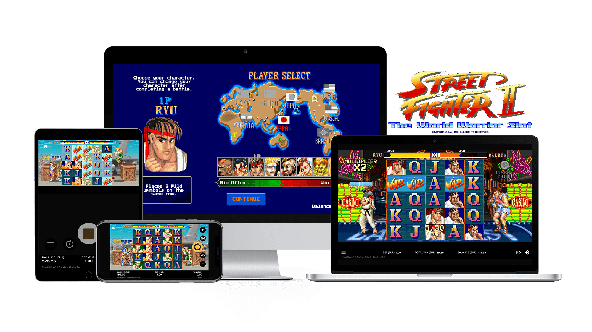 Street Fighter 2: The World Warrior Slot Game