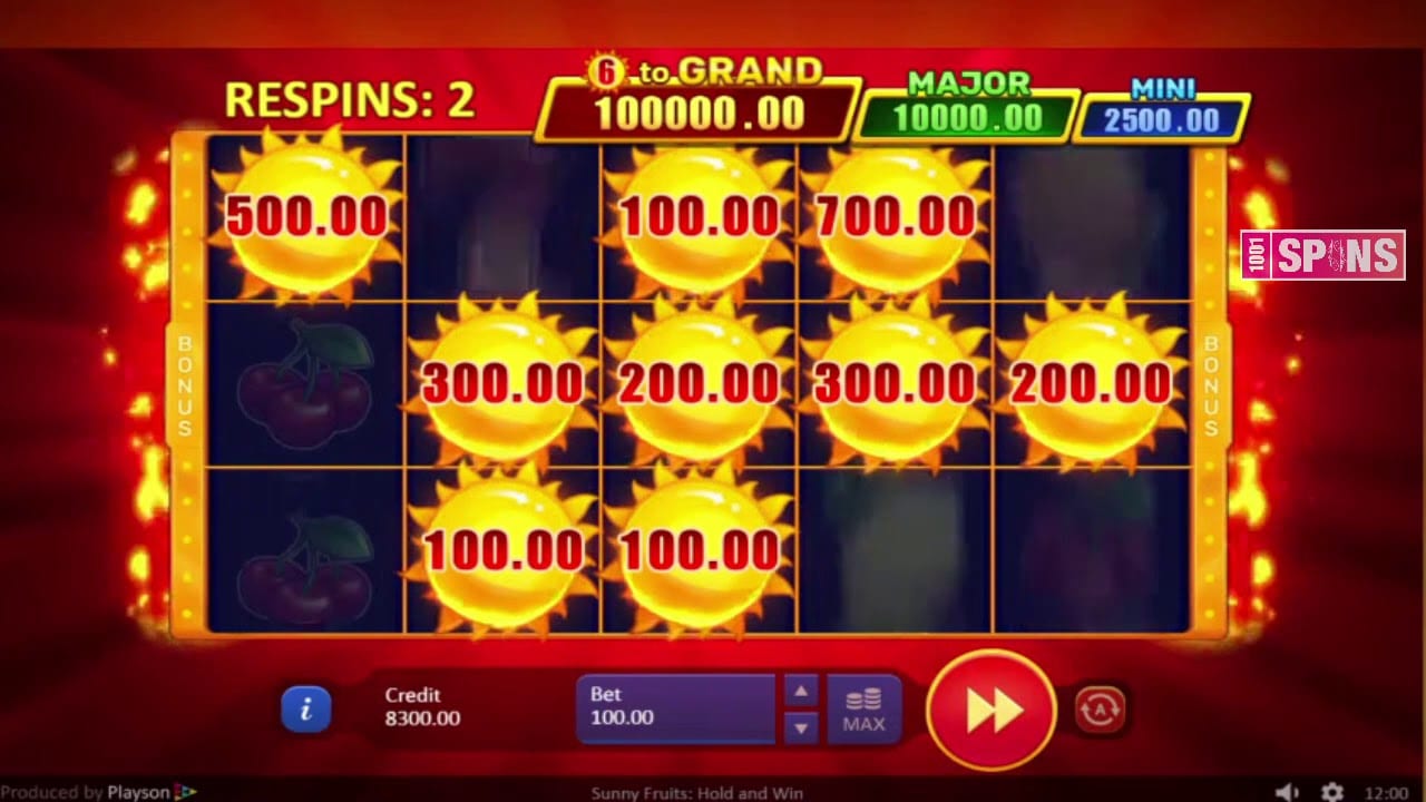 Sunny Fruits UK Slots