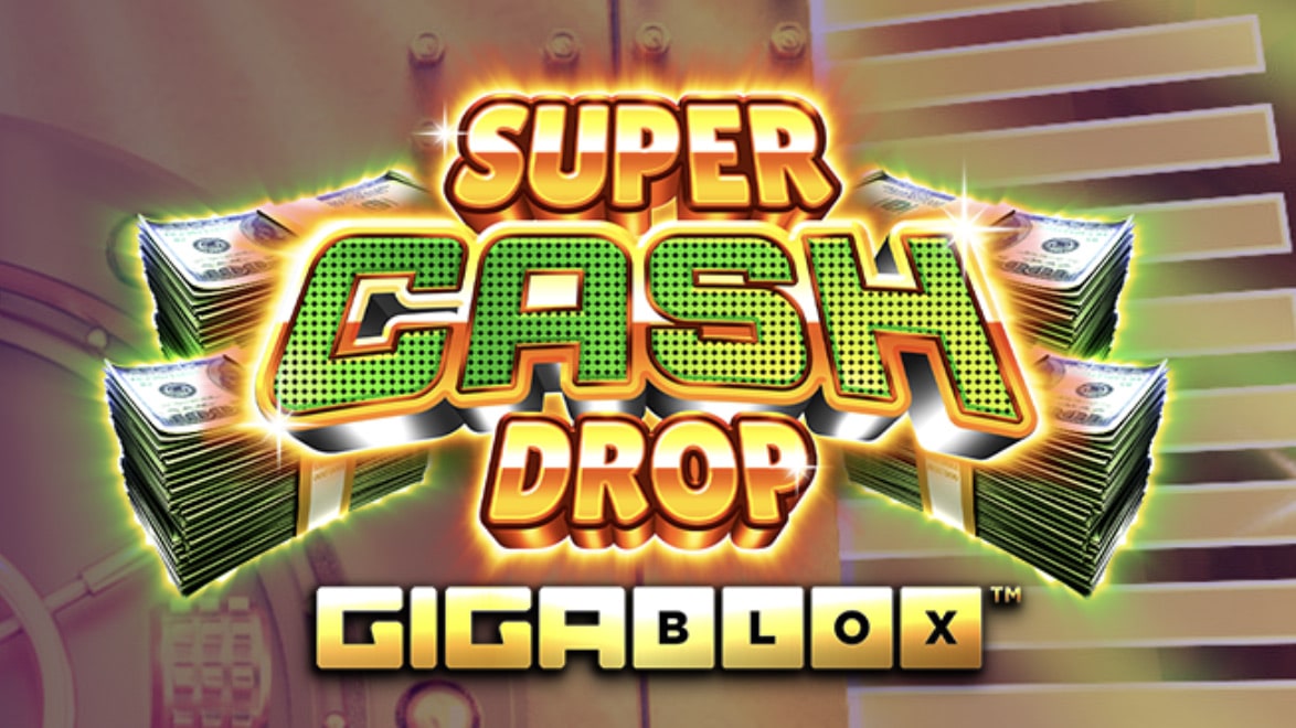 Super Cash Drop Gigablox Slot Banner Wizard Slots