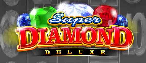 Super Diamond Deluxe Jackpot King Slot Logo