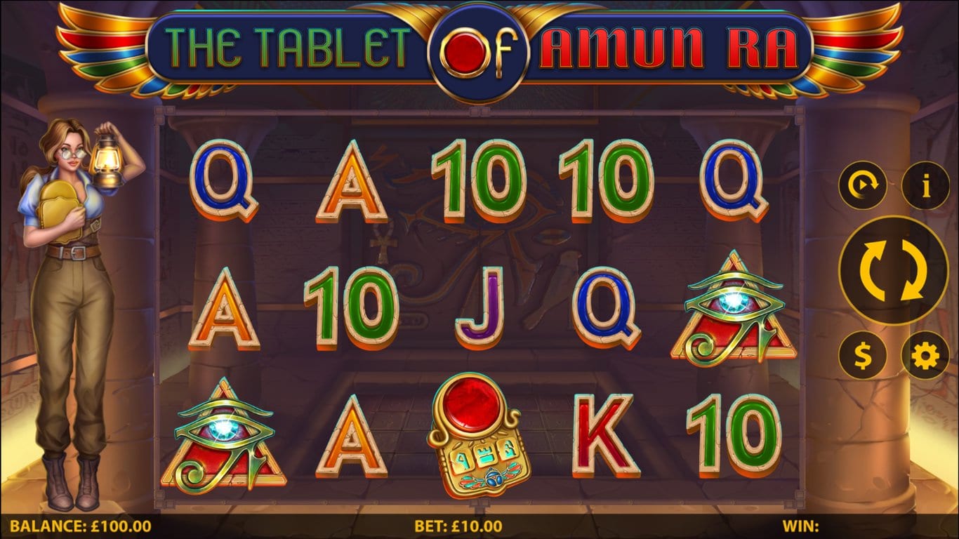 The Tablet of Amun Ra Slot Game