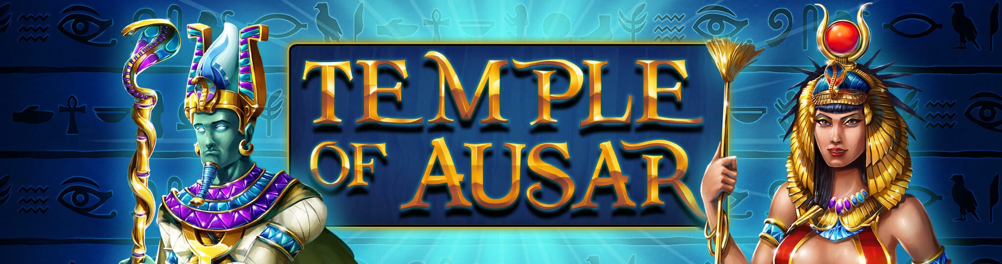 Temple Of Ausar online slots game logo