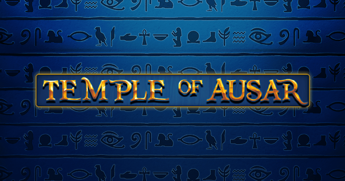 Temple of Ausar Jackpot Slots game logo