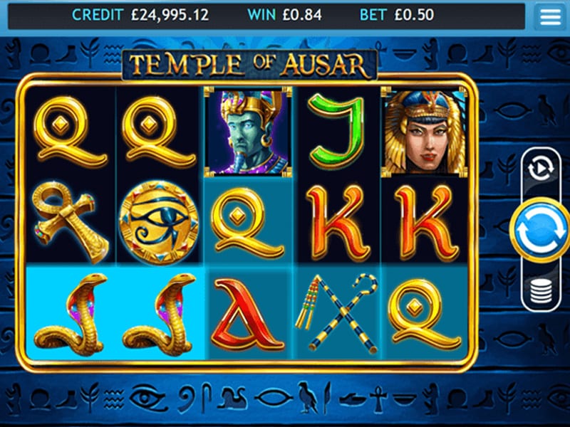 Temple of Ausar Jackpot Gameplay
