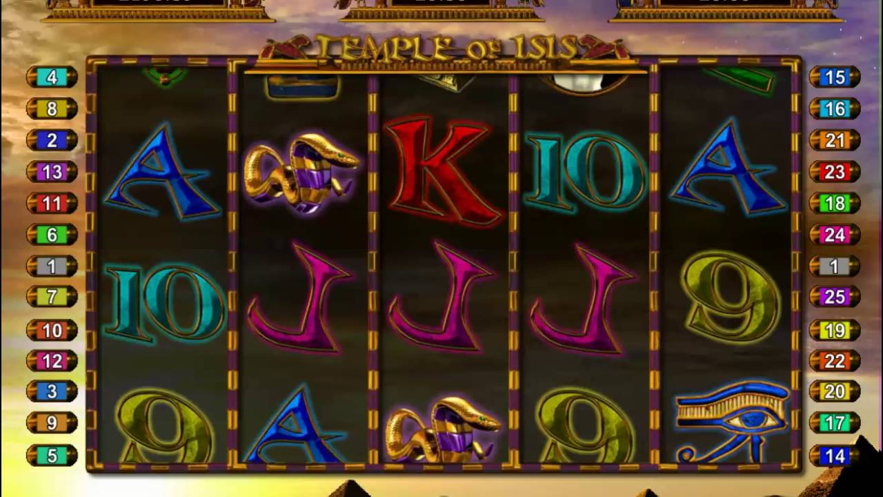 Temple of Isis Jackpot Gameplay 2