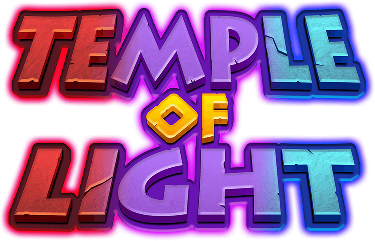 Temple of Light Slot Logo Wizard Slots