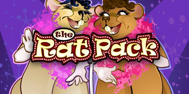The Rat Pack online slots game logo