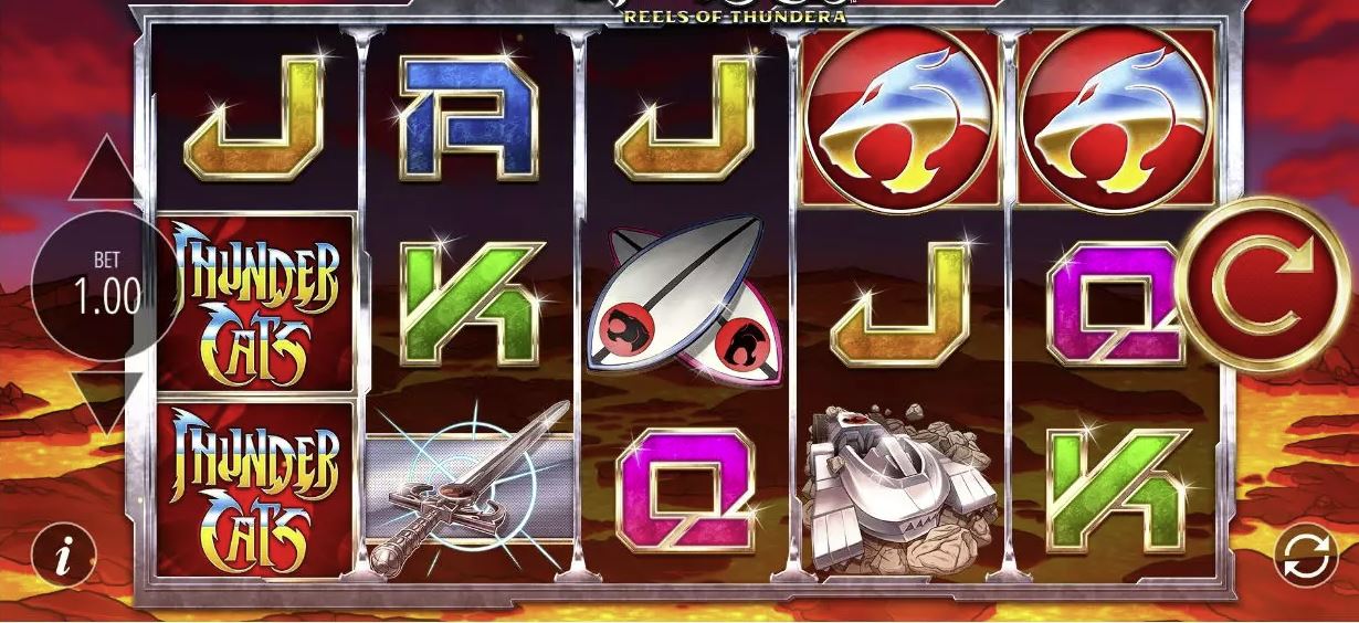 Thundercats Reels of Thundera Slot Gameplay