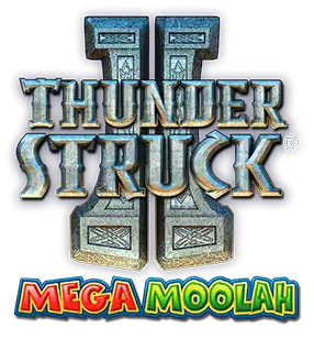 Thunderstruck II Mega Moolah Slot Logo Wizard Slots