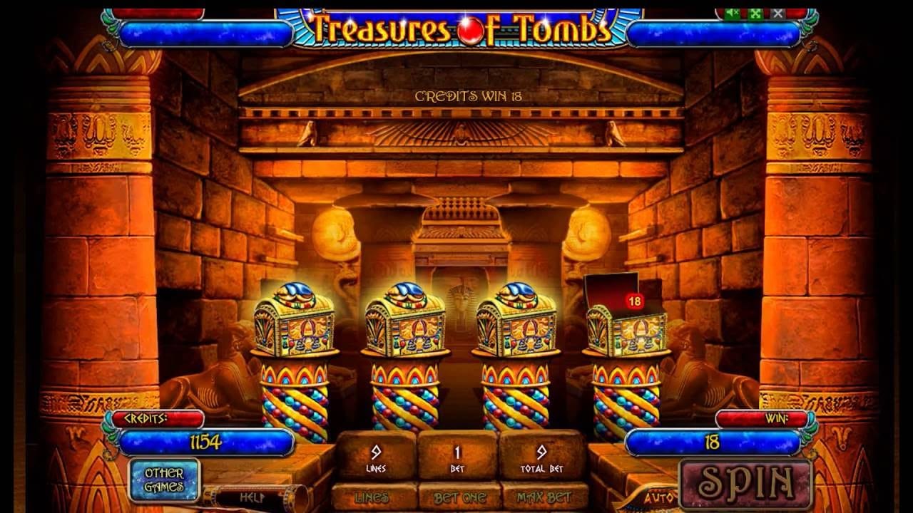 Treasures of Tombs Slots Game