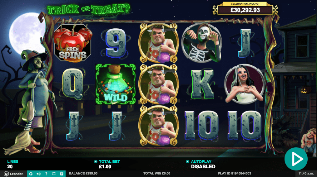 Trick or Treat Slot Game