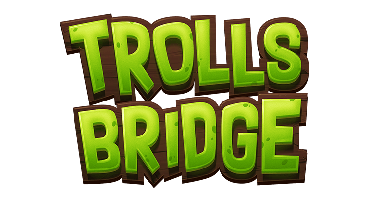 Trolls Bridge Slot Logo