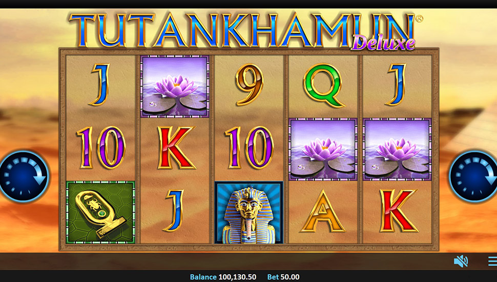 Tutankhamun Deluxe Slot Gameplay