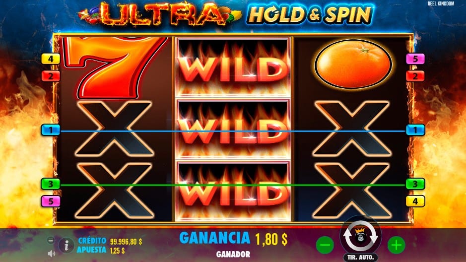 Play Ultra Hold and Spins Free Slots
