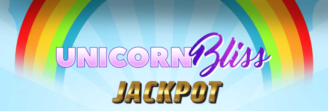 Unicorn Bliss Jackpot Slot Logo