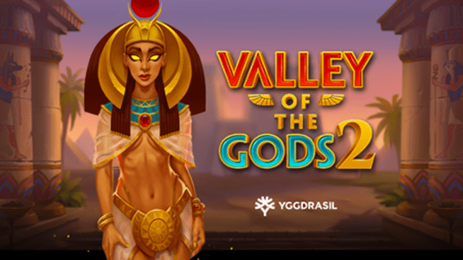 Valley of the Gods 2 Slots Logo Wizard Slots