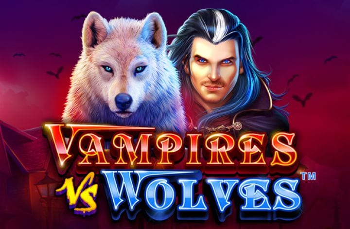 Vampire vs Wolves slot logo