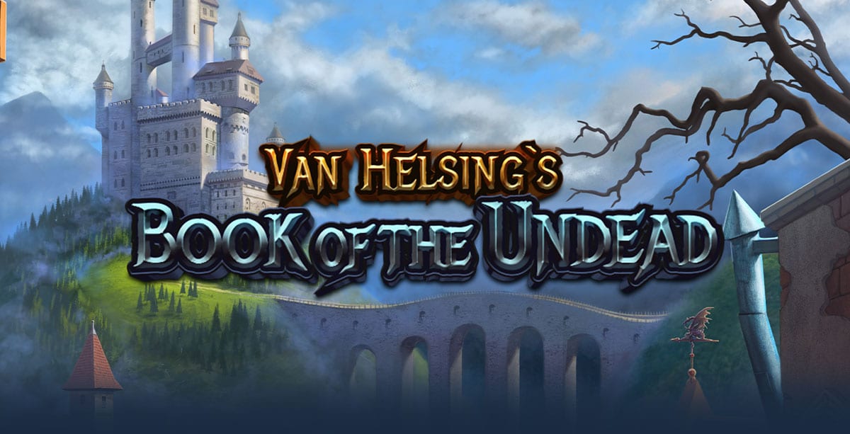 Van Helsing's Book of the Undead Slot Logo Wizard Slots