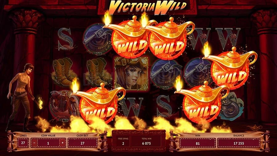 Victoria Wild Slots Wilds