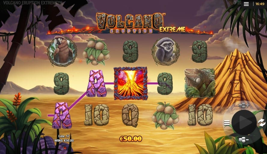 Volcano Eruption Extreme slot Game