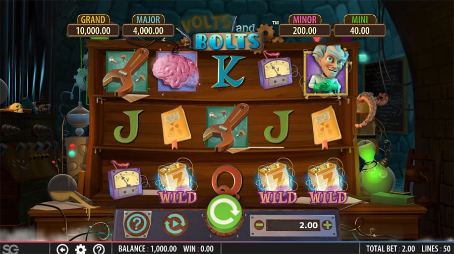 Volts and Bolts Slot Game