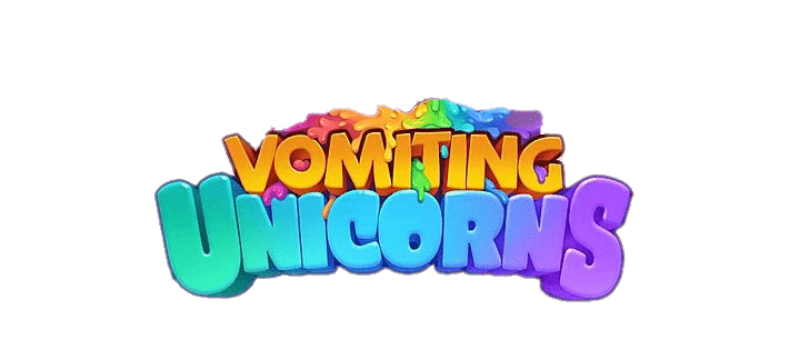 Vomiting Unicorn Slot Logo