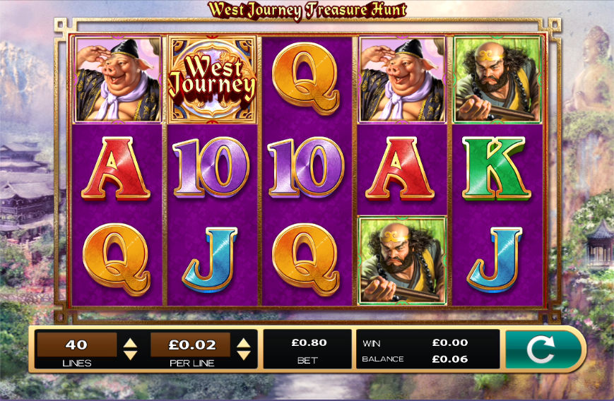 West Journey Treasure Hunt slots Game