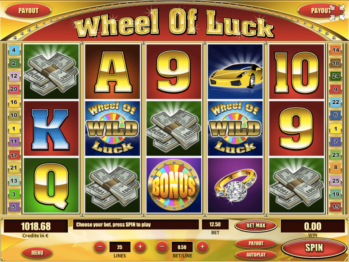 Wheel of Luck Slots Gameplay