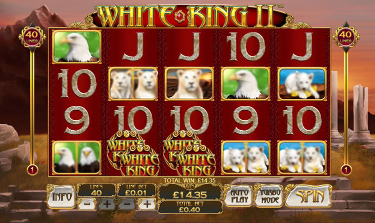 White King 2 Slot Gameplay