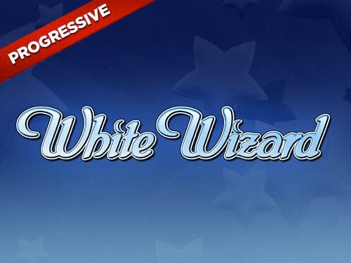 White Wizard Jackpot Slots game logo