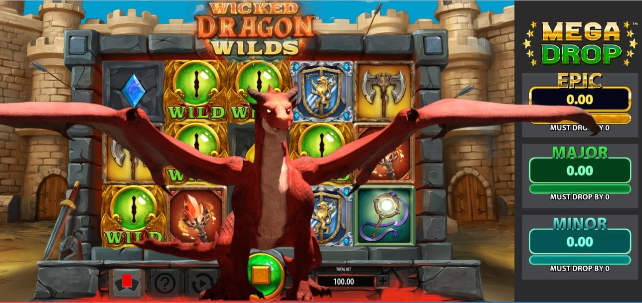 Wicked Dragon Wilds Slot Game