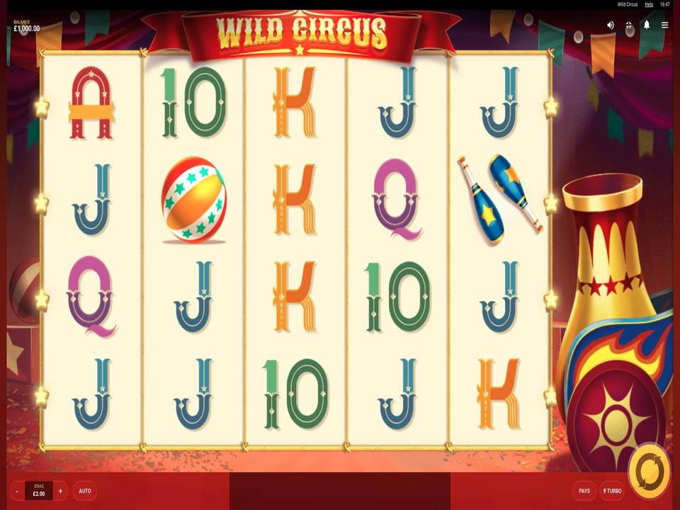 Wild Circus Slot Gameplay