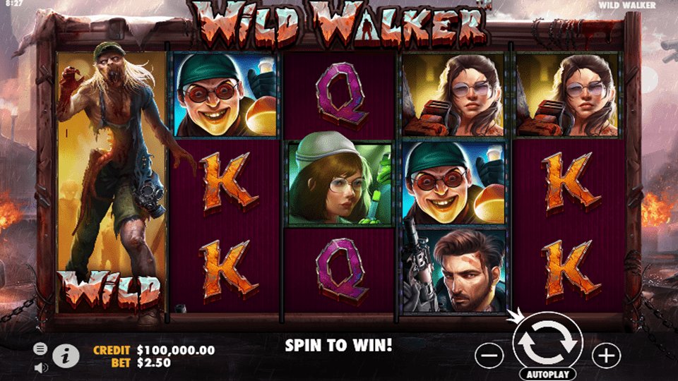 Wild Walker Slot Gameplay
