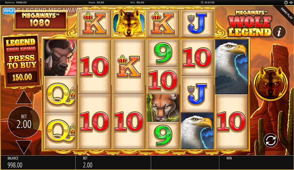 Wolf Legend Megaways Slot Game