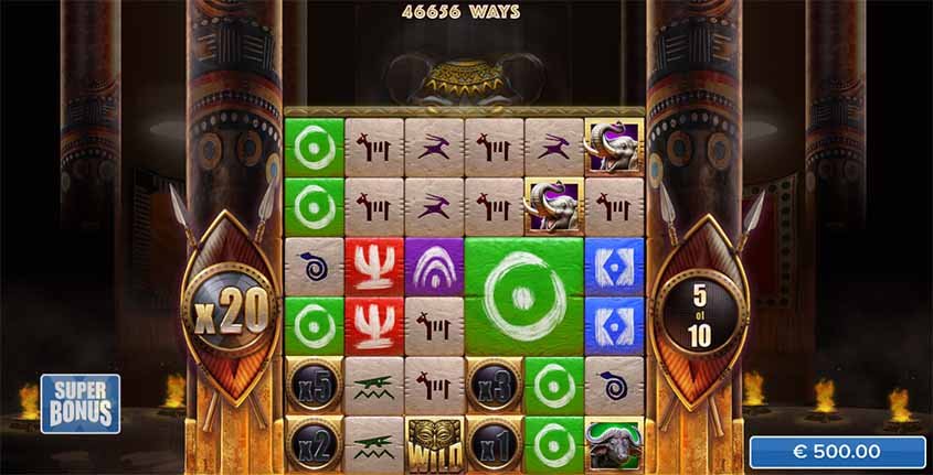 Zulu Gold Slot Gameplay